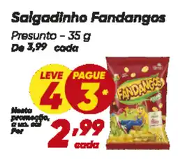 Dia Salgadinho fandangos Presunto oferta