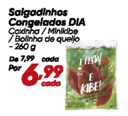 Dia Salgadinhos Congelados DIA oferta