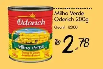 Giassi Supermercados Milho Verde Oderich oferta