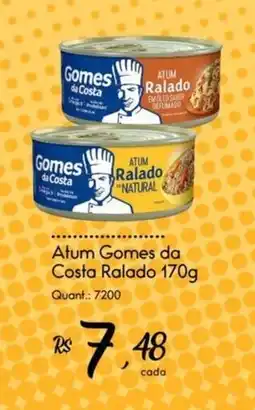 Giassi Supermercados Atum Gomes da Costa Ralado oferta