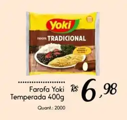Giassi Supermercados Farofa Yoki Temperada oferta