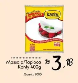 Giassi Supermercados Massa p/Tapioca Kanty oferta