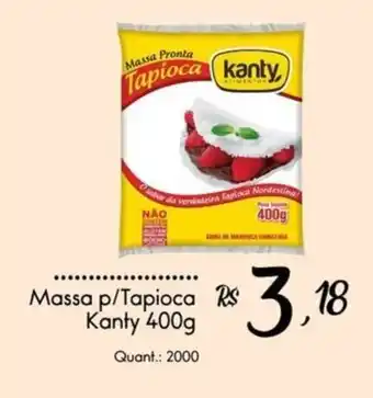 Giassi Supermercados Massa p/Tapioca Kanty oferta