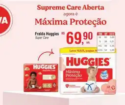 Fort Atacadista Fralda Huggies Super Care oferta