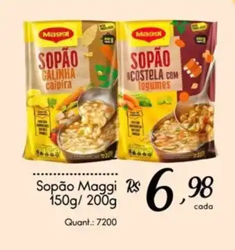 Giassi Supermercados Sopão Maggi oferta