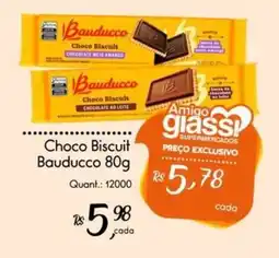 Giassi Supermercados Choco Biscuit Bauducco oferta