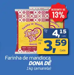 Cometa Supermercados Farinha de mandioca DONA DÊ oferta