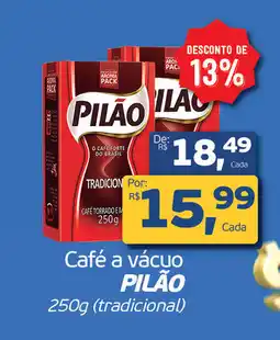 Cometa Supermercados Café a vácuo PILÃO oferta