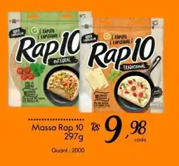Giassi Supermercados Massa Rap 10 oferta
