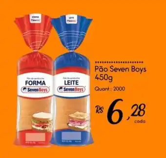Giassi Supermercados Pão Seven Boys oferta