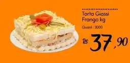 Giassi Supermercados Torta Giassi Frango oferta