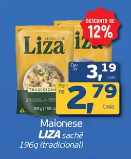 Cometa Supermercados Maionese LIZA sachê oferta