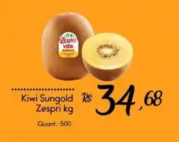 Giassi Supermercados Kiwi Sungold Zespri oferta