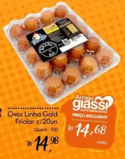 Giassi Supermercados Ovos Linha Gold Friolar oferta