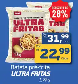 Cometa Supermercados Batata pré-frita ULTRAULTRA FRITAS FRITAS oferta