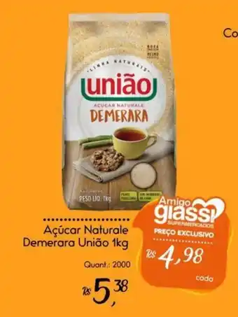 Giassi Supermercados Açúcar Naturale Demerara União oferta