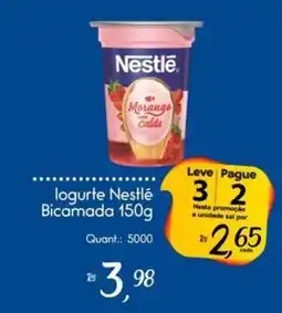 Giassi Supermercados logurte Nestlé Bicamada oferta