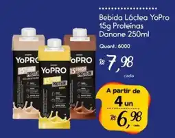 Giassi Supermercados Bebida Láctea YoPro 15g Proteínas Danone oferta