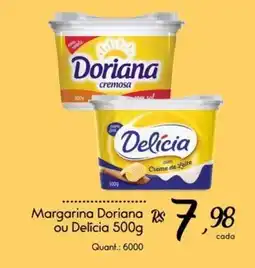 Giassi Supermercados Margarina Doriana ou Delícia oferta