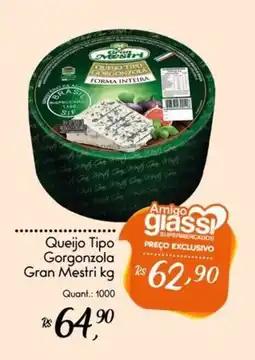 Giassi Supermercados Queijo Tipo Gorgonzola Gran Mestri oferta