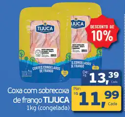 Cometa Supermercados Coxa com sobrecoxa de frango TIJUCA oferta