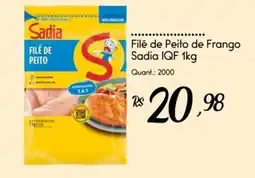 Giassi Supermercados Filé de Peito de Frango Sadia IQF oferta