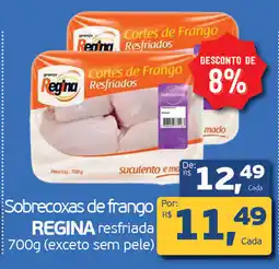 Cometa Supermercados Sobrecoxas de frango REGINA resfriada oferta