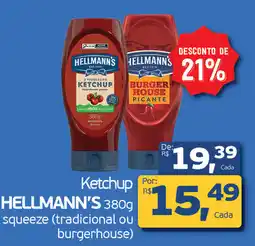 Cometa Supermercados Ketchup HELLMANN'S squeeze oferta