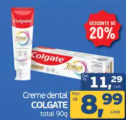 Cometa Supermercados Creme dental COLGATE total oferta