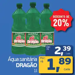 Cometa Supermercados Água sanitária DRAGÃO oferta