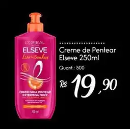 Giassi Supermercados Creme de Pentear Elseve oferta