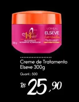 Giassi Supermercados Creme de Tratamento Elseve oferta