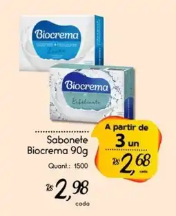 Giassi Supermercados Sabonete Biocrema oferta