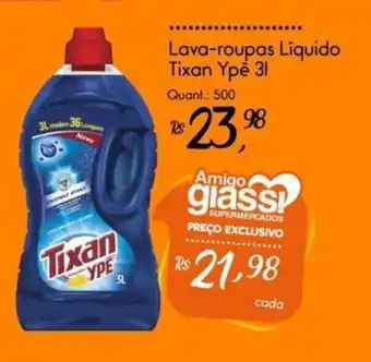 Giassi Supermercados Lava-roupas Liquido Tixan Ype oferta
