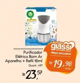 Giassi Supermercados Purificador Elétrico Bom Ar Aparelho + Refil oferta