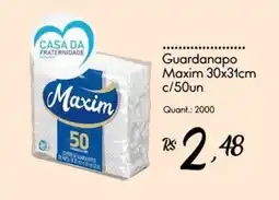 Giassi Supermercados Guardanapo Maxim oferta