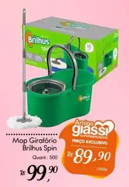Giassi Supermercados Mop Giratório Brilhus Spin oferta