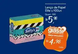 Giassi Supermercados Lenço de Papel Elite oferta