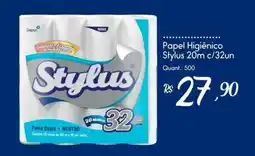 Giassi Supermercados Papel Higiênico Stylus 20m oferta
