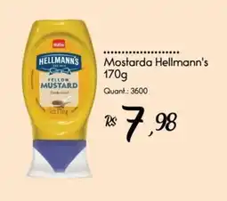 Giassi Supermercados Mostarda Hellmann's oferta