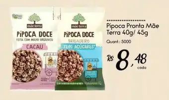 Giassi Supermercados Pipoca Pronta Mãe Terra oferta