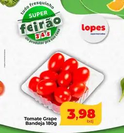 Lopes Supermercados Tomate Grape Bandeja oferta