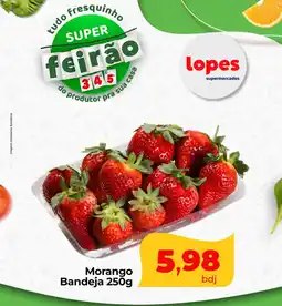 Lopes Supermercados Morango Bandeja oferta