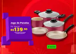 Le Biscuit Jogo de Panelas oferta