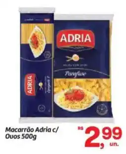 Fort Atacadista Macarrão Adria c/ Ouos oferta