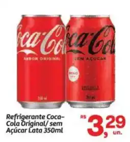 Fort Atacadista Refrigerante Coca- Cola Original/sem Açúcar Lata oferta
