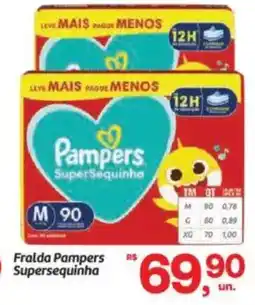 Fort Atacadista Fralda Pampers Supersequinha oferta