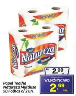 Fort Atacadista Papel Toalha Natureza Multiuso oferta