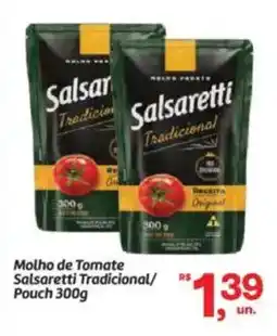 Fort Atacadista Molho de Tomate Salsaretti Tradicional/ Pouch oferta