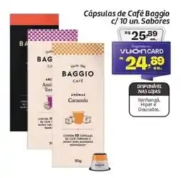 Comper Cápsulas de Café Baggio Sabores oferta